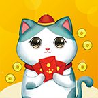 Cat petting brings wealth